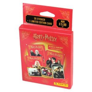 Panini Harry Potter Anthology Sticker - 1x Eco-Blister je 7 Tüten + 1 LE Card