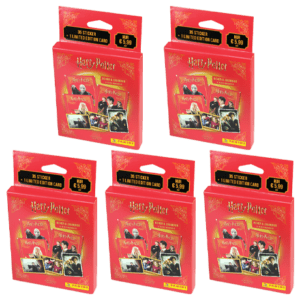 Panini Harry Potter Anthology Sticker - 5x Eco-Blister je 7 Tüten + 1 LE Card