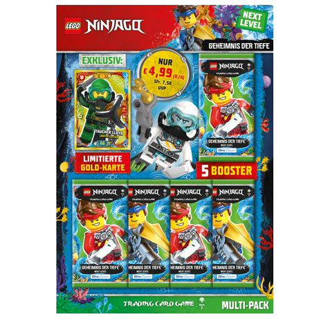Lego Ninjago Serie 7 Next Level TCG Geheimnisse der Tiefe - 1x Multipack