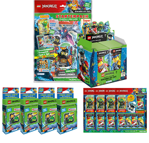 Lego Ninjago Serie 7 Next Level TCG Geheimnisse der Tiefe - 1x Mega Bundle