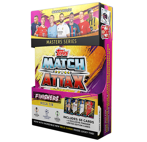 Topps Champions League Match Attax 22/23 -1x Finishers Mega Tin