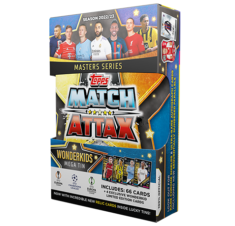 Topps Champions League Match Attax 22/23 -1x Wonderkids Mega Tin