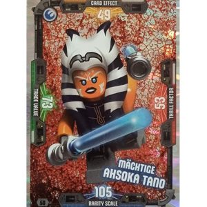 LEGO Star Wars Serie 3 Trading CardsNr 058 Mächtige Ahsoka Tano
