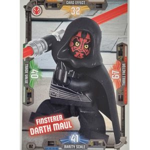 LEGO Star Wars Serie 3 Trading Cards Nr 082 Finsterer Darth Maul