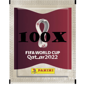 Panini FIFA WM 2022 Qatar Sticker Offizielle Stickerserie - 100x Stickertüten