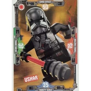 LEGO Star Wars Serie 3 Trading Cards Nr 104 Ushar
