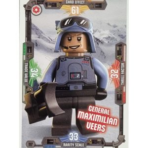 LEGO Star Wars Serie 3 Trading Cards Nr 117 General Maximilian Veers