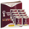 Panini FIFA World Cup Qatar 2022 Offizielle Stickerserie - 1x Softcover Album + 10x Stickertüten