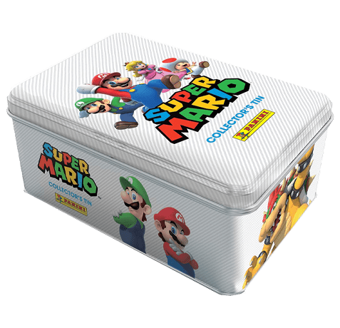Panini Super Mario Trading Cards - 1x Mega Tin Weiß