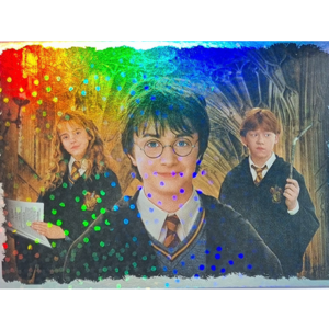 Panini Harry Potter Anthology Sticker LE Card Harry Hermine & Ron