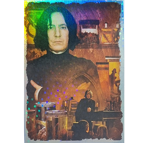 Panini Harry Potter Anthology Sticker LE Card Severus Snape
