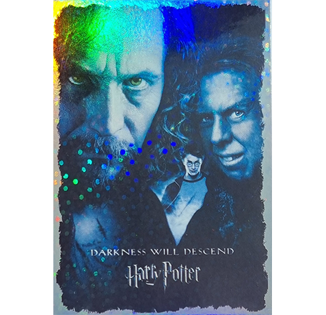 Panini Harry Potter Anthology Sticker LE Card Darkness will descend
