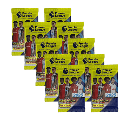 Panini Premier League 2023 Adrenalyn XL Trading Cards - 10x Booster
