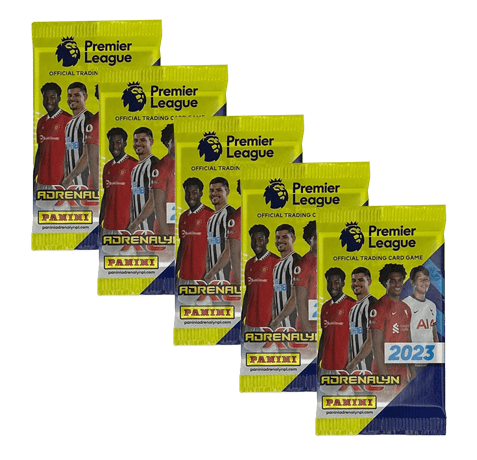 Panini Premier League 2023 Adrenalyn XL Trading Cards - 5x Booster