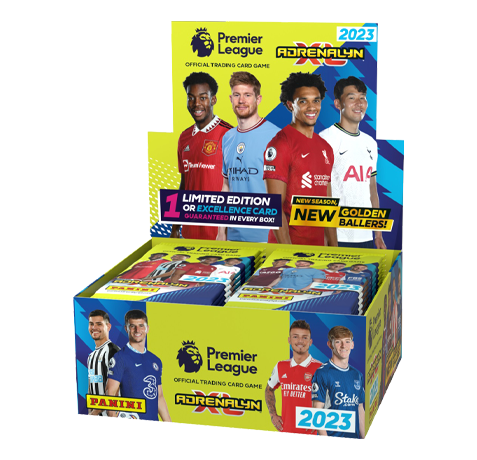 Panini Premier League 2023 Adrenalyn XL Trading Cards - 1x Display