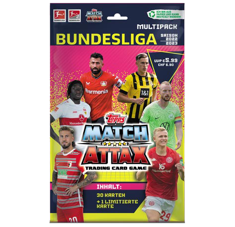Topps Match Attax Bundesliga 2022-23 - 1x Multipack