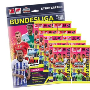 Topps Match Attax Bundesliga 2022-23 - 1x Starterpack + 10x Booster