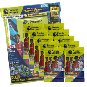 Panini Premier League 2023 Adrenalyn XL Trading Cards - 1x Starterpack + 10x Booster