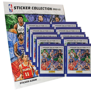 Panini NBA Sticker 2022-23 - 1x Stickeralbum + 10x Stickertüten