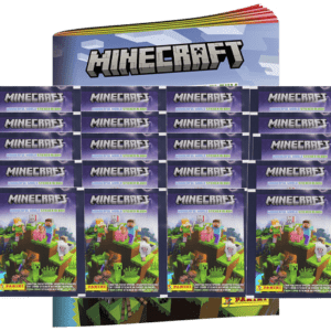 Panini Minecraft Wonderful World Sticker - 1x Stickeralbum + 20x Stickertüten