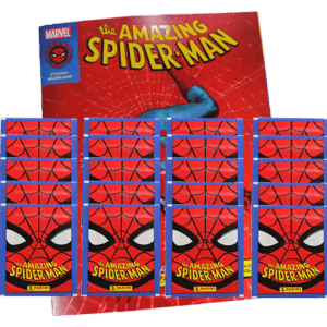 Panini The Amazing Spider-Man Sticker - 1x Sammelalbum + 20x Sticktertüten