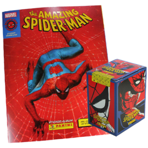 Panini The Amazing Spider-Man Sticker - 1x Sammelalbum + 1x Display
