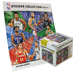 Panini NBA Sticker 2022-23 - 1x Stickeralbum + 1x Display