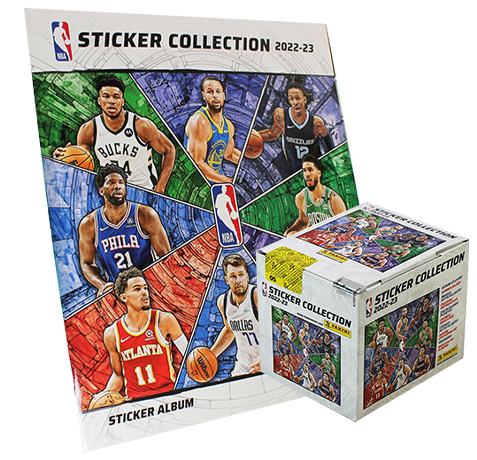 Panini NBA Sticker 2022-23 - 1x Stickeralbum + 1x Display