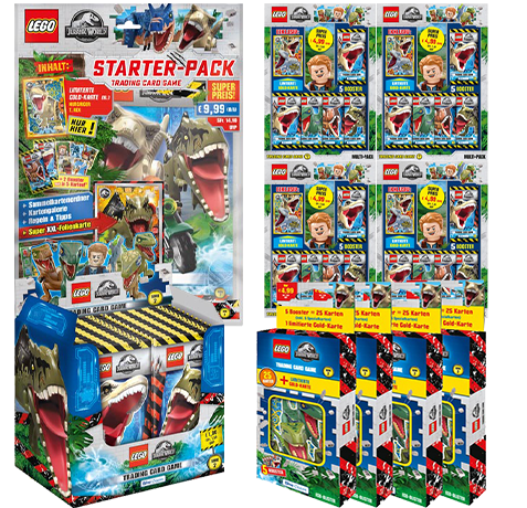 LEGO Jurassic World TDC Serie 2 - 1x Mega Bundle