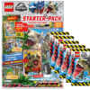 LEGO Jurassic World TDC Serie 2 - 1x Starterpack + 5x Booster