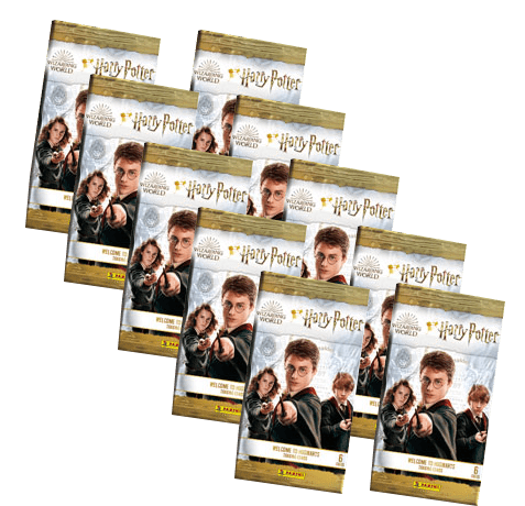 Panini Harry Potter Welcome to Hogwarts Trading Cards (2022)- 10x Booster