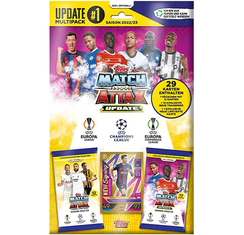 Topps Champions League Match Attax 22/23 - 1x Update Multipack #1