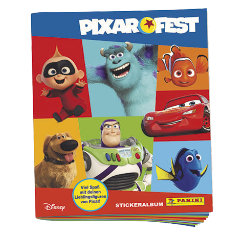 Panini Pixar Fest Sticker - 1x Sammelalbum