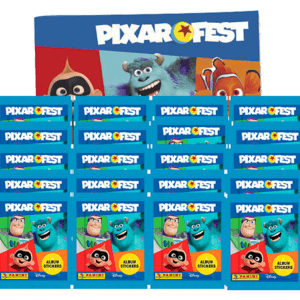 Panini Pixar Fest Sticker - 1x Sammelalbum + 20x Stickertüten