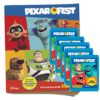 Panini Pixar Fest Sticker - 1x Sammelalbum + 5x Stickertüten