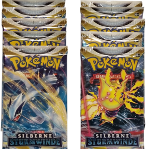 Pokémon SWSH12 Silberne Sturmwinde - 10x Booster
