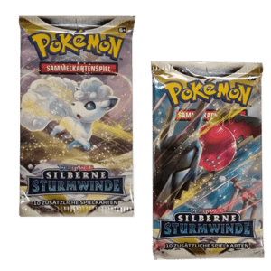 Pokémon SWSH12 Silberne Sturmwinde - 2x Booster