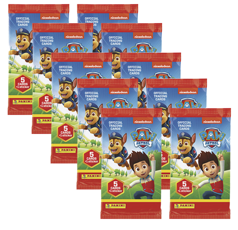 Panini Paw Patrol Trading Cards 2022 - 10x Booster