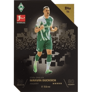 Topps Match Attax Bundesliga 2022-23 - Nr 106 Marvin Ducksch Star-Spieler