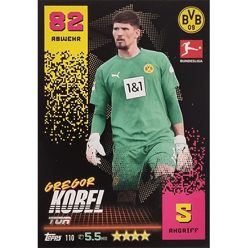Topps Match Attax Bundesliga 2022-23 - Nr 110 Gregor Kobel