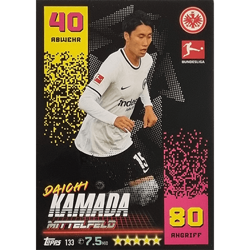 Topps Match Attax Bundesliga 2022-23 - Nr 133 Daichi Kamada