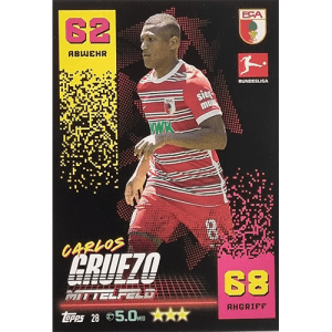 Topps Match Attax Bundesliga 2022-23 - Nr 028 Carlos Gruezo
