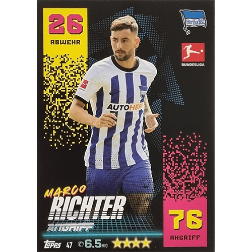 Topps Match Attax Bundesliga 2022-23 - Nr 047 Marco Richter