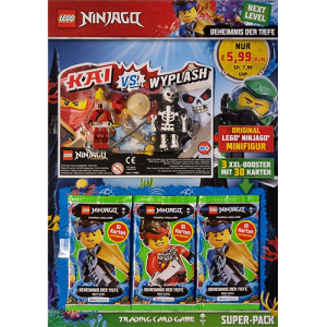  Lego Ninjago Serie 7 Next Level TCG Geheimnisse der Tiefe - 1x Super Pack KAI VS WYPLASH