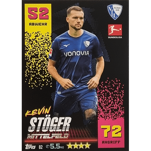 Topps Match Attax Bundesliga 2022-23 - Nr 082 Kevin Stöger