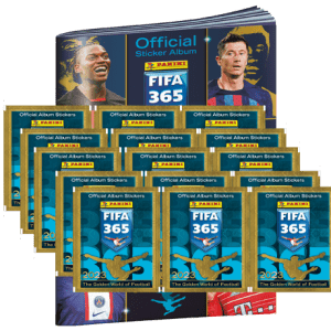 Panini FIFA 365 2023 Sticker - 1x Stickeralbum + 15x Booster