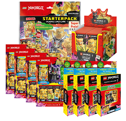 LEGO Ninjago TCG Serie 8 CRYSTALIZED - 1x Mega Bundle