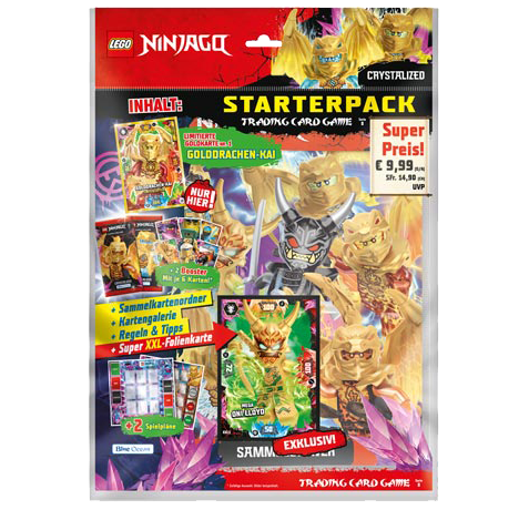 LEGO Ninjago TCG Serie 8 CRYSTALIZED - 1 x Starter Pack