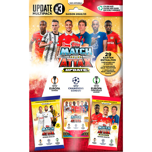 Topps Champions League Match Attax 22/23 - 1x Update Multipack #3