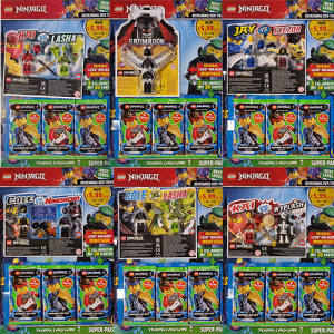 Lego Ninjago Serie 7 Next Level TCG Geheimnisse der Tiefe - 1x Super Pack Set
